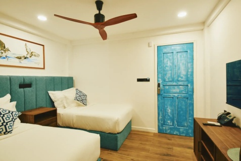 Дигура: Отель Отель Beach Hotel Dhigurah