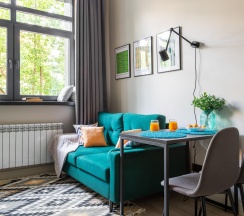 Апартаменты стандарт 2-я Рощинская, 10 в Comfort life (Комфорт лайф) на Тульской