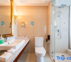 Двухместный номер Deluxe 2 отдельные кровати в Linghai Hotel