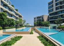 Апартаменты c 1 комнатой в Veranda Residence Hua Hin 1BR Beachfront