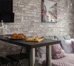 Grey - 2х местные апартаменты-студия у Ботанического сада (13 этаж) в Smart Lofts Moscow