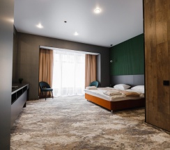 Двухместный номер Comfort (двуспальная кровать) в Dombay winter hall