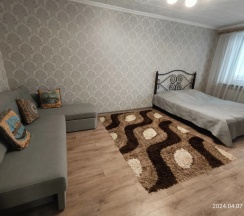Апартаменты с балконом и с красивым видом из окна в Квартира Апартаменты Волжск