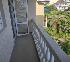 Стандарт с двуспальной кроватью и балконом в Море рядом