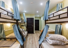 4. Общий 8 чел(низ)120см душ в Nice hostel Crocus