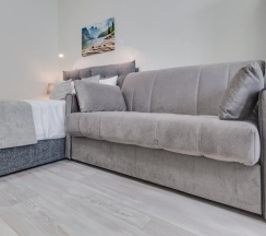 Двухместный люкс с видом на город (двуспальная кровать) в Business apartments