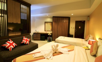Четырёхместный номер Deluxe в Cool Residence