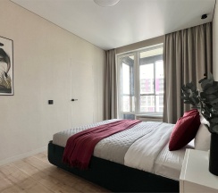 Евро-двухкомнатная квартира с красивым видом в ЖК "LEGENDA ГЕРОЕВ" в Rauktis apartments