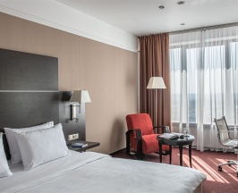 Стандартный номер с двуспальной кроватью в Cosmos Izhevsk Hotel