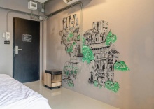 Двухместный номер Standard двуспальная кровать в The Neighbor Hoot Hostel & Cafe