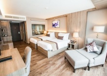 Двухместный номер Deluxe 2 отдельные кровати в Wealth Lodge Asoke by Favstay