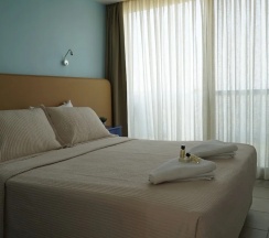Одноместный номер Standard с красивым видом из окна в Rooms Smart Luxury Hotel & Beach