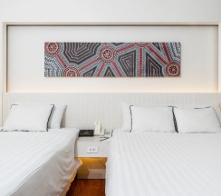 Двухместный номер Palm Wing Deluxe с видом на море 2 отдельные кровати в Jomtien Palm Beach Hotel And Resort