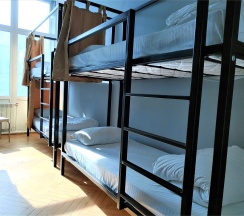Нижнее место в общем 8ми местном номере №407 в Bla Bla Hostel