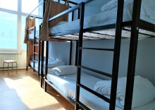 Нижнее место в общем 8ми местном номере №407 в Bla Bla Hostel