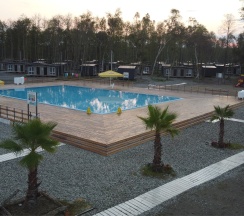 ​2-МЕСТНЫЙ СТАНДАРТ (1 ЛИНИЯ ОТ МОРЯ - первые 3 ряда коттеджей) в Тамыш