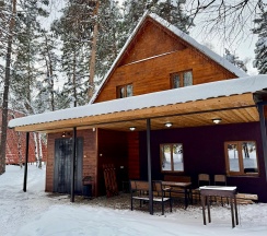 Большой дом с баней (12-местный) в Таулу Архыз