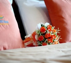 Двухместный номер Deluxe c 1 комнатой с видом на горы двуспальная кровать в Breeze Hill Hotel