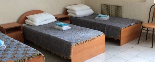 4-местный номер стандарт с 4 односпальными кроватями №10 в Колос