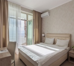 Семейный двухкомнатный с балконом вид на море в Кавказ