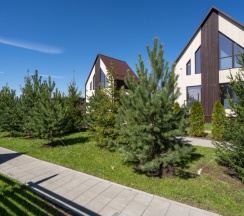 BarnHouse №6 (оснащение дома, стоимость банного чана и бани см. Подробнее) в Dacha