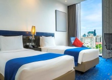 Двухместный номер Standard с видом на город 2 отдельные кровати в Holiday Inn Express Bangkok Siam, an IHG Hotel