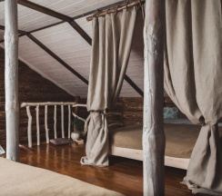 Вилла с красивым видом из окна в Хвоя