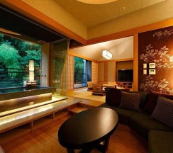 Номер Standard с видом на окрестности в Hakone Kamon