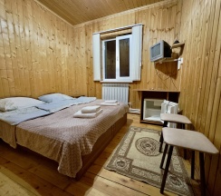 Двухместный номер с двуспальной или 2 односпальными кроватями в Лесная Сказка