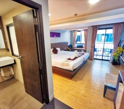 Номер Superior с балконом в Scandia beach hotel