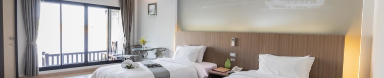 Двухместный номер Deluxe с видом на озеро 2 отдельные кровати в Banpu Resort Trat