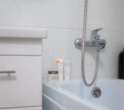 Апартаменты "комфорт" студия ЖК "LIKE" (Метро Площадь Мужества, 10 минут пешком) в Rauktis apartments