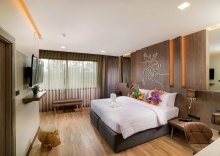 Двухместный номер Deluxe двуспальная кровать в Moose Hotel Chiangmai