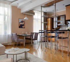 Двухместные апартаменты с 3 комнатами (двуспальная кровать) в GM Apartments