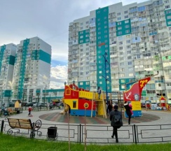 Suite Apartment с 2 комнатами с балконом в GOROD Si в 5 мин от трассы М4 Дон. ЖК Озерки