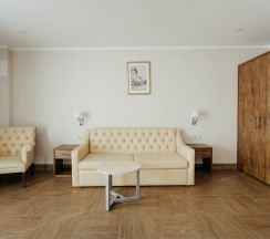 Люкс с балконом морская сторона. Корпус 2 в Amza Парк