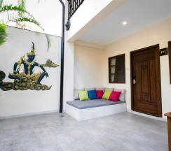 Двухместный номер Standard с видом на сад двуспальная кровать в Отель Naiya Buree Boutique Resort