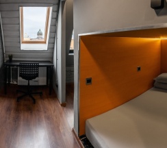 Двухместный номер с видом (Facade DBL) в Roof capsules