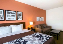 Двухместный люкс двуспальная кровать в Sleep Inn & Suites Austin Northeast