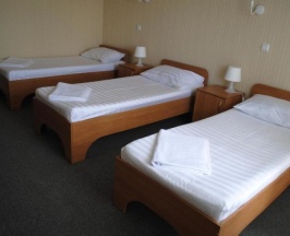 Двухместный номер Standard с балконом и с красивым видом из окна двуспальная кровать в Аква-солярис