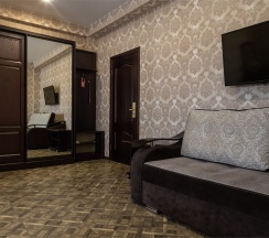 Улучшенный стандарт с боковым видом на море и горы в Karap palace hotel