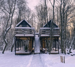 Дом на дереве Дуэт в Вазуза Лав