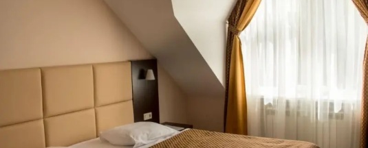 Двухместный номер Comfort 1-3 этаж двуспальная кровать в Энергетик