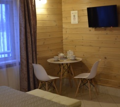 Двухместный номер Classic с красивым видом из окна двуспальная кровать в Суздальский Дворик