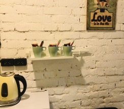 Уютный номер в стиле лофт в Neptunea