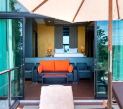 Двухместный номер Grande с джакузи Deluxe двуспальная кровать в Отель Panviman Resort Koh Phangan