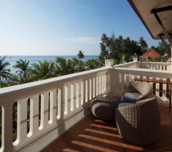 Двухместный номер Deluxe с видом на сад двуспальная кровать в Cassia Cottage Resort and Spa