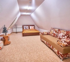 Вилла Комфорт с баней в Snow village