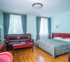 Двухместный полулюкс двуспальная кровать в Кочубей центр