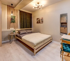 Номер категории комфорт с удобствами и мини-кухней в Ecolife hotel